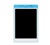 Reapyyt Tablero de escritura a mano LCD de 12 pulgadas, tablero de escritura a mano con graffiti, protección ocular, tablero de dibujo, azul claro, aproximadamente 314 x 203 x 6 mm
