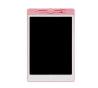 Reapyyt Tablero de escritura a mano LCD de 12 pulgadas, tablero de escritura a mano con graffiti, protección ocular, color rosa claro, duradero, fácil de usar, aproximadamente 314 x 203 x 6 mm
