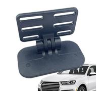 Rear Camera Mount, All-Purpose Bracket, 2.2x1.18 Inch Non-Slip Holder, Universal Backing Plate for Car Truck SUV, Secure Mounting Hardware, Professional Interior View Accessory, Black Finish