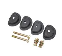 Rear Coil Spring Retainers Kit C21911, Trailing Arm Coil Spring Retainers, Fit for Chevy C10 Truck 1963 to 1972, Includes 4 Retainers and 4 Bolts, OE Number BPC 2069