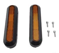 Rear Cover Set Yellow for para xiaomi para elite Scooter 4pcs | 4-piece set, 2 covers plus 2 reflectors, para easy maintenance, direct replacement parts, yellow finish