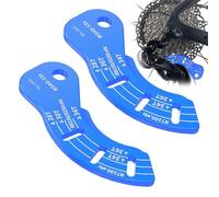 Rear Derailleur Chain Gap Gauge - 2X Bike Adjustment Tool | 12 Speed Chaingap Setup For, Hiking, Road Cycling, City Bicycles, Precise Gear Alignment Smooth Shifting System