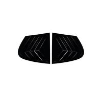 Rear Hatch Trim for BMW 1 Series E87 2005-2011 Gloss Black Side Vent Slat Cover for Rear Window Lamella Shade