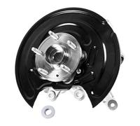 Rear Left Steering Knuckle Assembly With Wheel Bearing Hub | Construcción de metal, adaptación directa, lado del conductor, alineación estable, reparación rutinaria