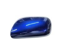 Rear View Mirror Interior for Yaris 2006-2011 Car Accessories Side Wing Mirror Cover(Blue1,R)