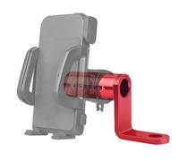 Rearview Mirror Extension Mount For Motorcycles - Aleación de aluminio Estante de abrazadera para teléfono celular, GPS y cámara | Extensor resistente a vibraciones para paseos seguros de larga