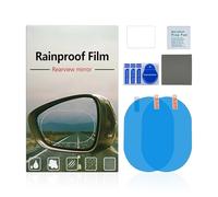 Rearview Mirror Film - 2 Pieces, Car Mirror Tint, Rainproof Waterproof Design | Anti Glare Protection, SUV Mirrors Protector, Rearview Mirrors Film For Cars, Trucks, RVs, Night Driving