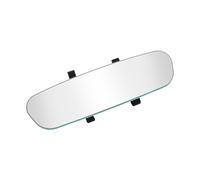 Rearview Mirror Replacement, Panoramic Interior Wide Angle Mirror, 10.63x3.39 Inches, Anti-Glare Automotive Accessory, Blind Spot Reduction, Visibility for Sedan, Van, Truck, Car Upgrade