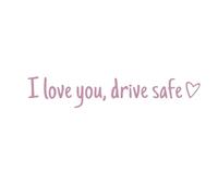 Rearview Mirror Sticker - 4.33x0.79 Inch Cute Interior Decor for Cars, Motorbikes with Waterproof PVC, Auto Window Decals for Sedans SUV Scooters, Black/White, Easy Gift Packaging