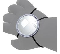 Rearview Mirror - Wrist Mounted Device for Dive Awareness | Elastic Strap with Curved Lens, Compact Safety Tool, Waterproof Observer for Outdoor Sports Survival Exploration