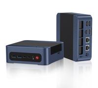 Reatan A6 Mini PC con AMD Ryzen 7 7840HS 32G DDR5 RAM 1T Mini computadora 8C/16T hasta 5.1GHz NVMe PCIe4.0 SSD 4K Triple Display, USB 4.0 Dual 2.5G LAN / WiFi6E BT5.2
