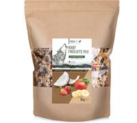 ReaVET Barf mezcla de frutas 1 kg, copos de frutas para perros sin cereales y sin gluten, Barf aditivo para perros, Copos para perros, Barf Comida para perros