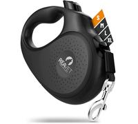 ReaVET Correa extensible para perros pequeños, 5 m, mango ergonómico y antideslizante, correa para perros retráctiles, resistente con sistema de parada de freno, correa para perro de hasta 15 kg