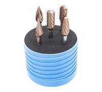 Rebaba de carburo con revestimiento ULTRA Co, 10 mm de diámetro con vástago métrico de 6 mm (Set)