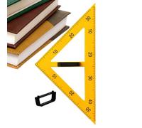 Rebabero magnético, herramienta de dibujo angular | Rebabas de ingeniería magnética con regla | Para uso en el aula del curso escolar de matemáticas y para arquitectos ingenieros diseñadores así como