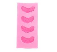 Rebanada de mandarina, patrón de caramelo de silicona, Fondant de fruta de 4 cavidades para decoración de pasteles horneados de Chocolate, decoración para magdalenas