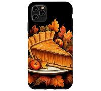 Rebanada de Pastel de Calabaza Hojas de otoño Acción Carcasa para iPhone 11 Pro MAX