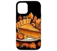Rebanada de Pastel de Calabaza Hojas de otoño Acción Carcasa para iPhone 12/12 Pro
