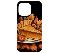 Rebanada de Pastel de Calabaza Hojas de otoño Acción Carcasa para iPhone 14 Pro MAX