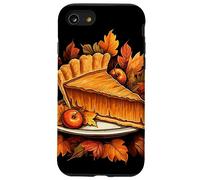 Rebanada de Pastel de Calabaza Hojas de otoño Acción Carcasa para iPhone SE (2020) / 7/8