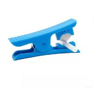 Rebanada de tubo neumático para manguera de goma de nailon de poliuretano de PVC, herramienta de corte de tuberías precisa con borde reemplazable, rango de 3 a 16 mm, color azul
