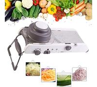 Rebanadora de mandolina rebanadora de verduras ajustable multifunción rebanadora de verduras profesional herramienta de cortadora de alimentos de cocina