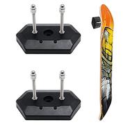 Rebanky LanYing 2 piezas Soporte de Pared para Monopatín Display Rack Monopatín Exhibición y Almacenamiento para Monopatín Cubierta