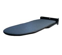 REBCACE Tabla de Planchar Montada en la Pared, Estable y Plegable, Profesional Que Ahorra Espacio Con Cubierta Resistente al Calor, Negro
