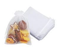 REBECASKYENS 20 bolsas de organza para boda, 13 x 18 cm, grandes bolsas de organza para regalo, bolsas de organza con cordón, que se utilizan como bolsas de boda, bolsas de joyas, bolsas de regalo