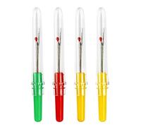 REBECASKYENS 4 piezas de costura separadores profesionales grandes y pequeños de hilo con funda protectora para abrir costuras y dobladillos hilo de coser, Seam, separador de flechas, para costuras,