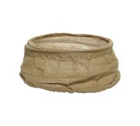 Rebecca Mobili Faldón para árbol de Navidad, cobertura base árbol, yute, beige, para árbol de hasta 240 cm de altura, decoración navideña, estilo natural - Medidas: 25 x 68 cm - Art. HA2072