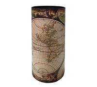 Rebecca Mobili Paragüero Decorativo, Soporte para Bastón, Canvas MDF, Estilo Vintage, Coloreado, Redondo, Idea de Regalo - Medidas: 50x20x20 (AxANxFON) - Art. RE6475