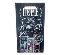 Rebecca Mobili Porta Paraguas Bonito paragüero Gris Oscuro MDF Canvas Hogar Sweet Estilo Vintage Retro Bandeja antigoteo- 40 x 24 x 24 cm (A x AN x FON) - Art. RE6148