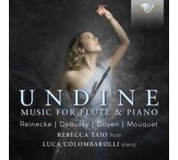 Rebecca Taio Undine: Music for Flute & Piano (CD) Album (Importación USA)
