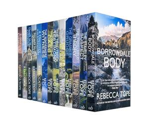 Rebecca Tope Cotswold & Lake District Mysteries 13 Books Collection Set (The Borrowdale Body,Staveley Suspect,Threlkeld Theory,A Discovery,Secrets,Death,A Cotswold Killing & Echoes in the Cotswolds)