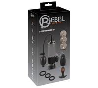 Rebel 7-Piece Performance Set Negro/Transparente One Size