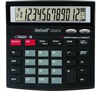 Rebel CC 555 Comprobar los pasos de la calculadora de escritorio