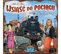 Rebel Centrum, Ticket To Ride Poland: Map Collection 6.5, Board Game, Ages 8+, 2-4 Players, 30-60 Minutes Playing Time