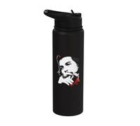 Rebel Cuban Guerrilla Revolution Vintage Che Guevara Stainless Steel Insulated Water Bottle