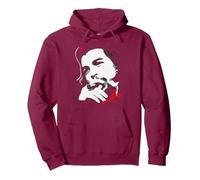 Rebel Cuban Guerrilla Revolution Vintage Che Guevara Sudadera con Capucha, Unisex para Adultos, Granate, S