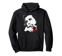Rebel Cuban Guerrilla Revolution Vintage Che Guevara Sudadera con Capucha, Unisex para Adultos, Negro, L