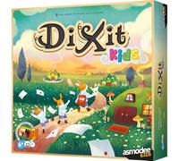 Rebel Dixit Kids - Juego de mesa familiar, juego de cartas para niños de 6 años, 3-6 jugadores, 84 cartas, madera