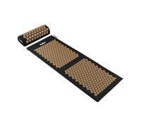 Rebel Electro Esterilla de Salud con Picos de Acupresión con Almohada 130 x 50 cm XXL Picos Dorados RBA-6003-GL