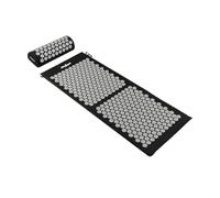 Rebel Electro Juego de colchoneta de acupresión de Salud con púas 110 x 42 cm RBA-6010-BK
