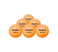 Rebel Electro Juego de Pelotas de Tenis de Mesa rebelde *** 6 Piezas ABS Material RBA-4009