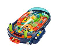 Rebel Electro Mini Flipper Fútbol Juego de Mesa Compacto Juego de Habilidad con Ventosas Juguete Arcade Portátil Azul