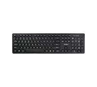 Rebel Electro Teclado Inalámbrico WK100 Teclas de Membrana USB 2.0