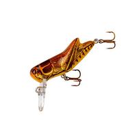 Rebel F73-95 Crickhopper Señuelo de Pesca, 3,5 cm, 3/32 onzas, Cricket marrón