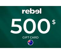Rebel Gift Card 500 AUD Gift Card Key - AUSTRALIA