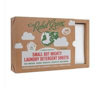 Rebel Green Small But Mighty - Hojas de detergente para ropa, solución de lavandería sin residuos, 40 hojas premedidas para lavadora para 80 cargas, aroma a lavanda y pomelo